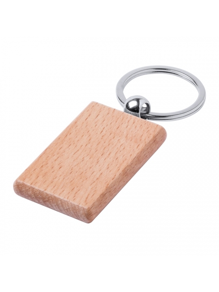 Portachiavi in legno lettere assortite